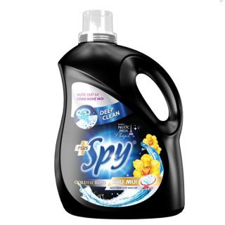 Nước giặt xả SPY deep clean plus dung tích 3,5 lít – 2 mùi hương ( tím, vàng )