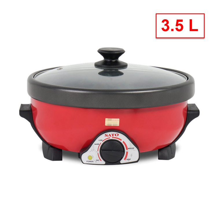  Nồi lẩu điện đa năng SATO 35NL31 - Dung tích 3.5L - Bảo hành 12 tháng